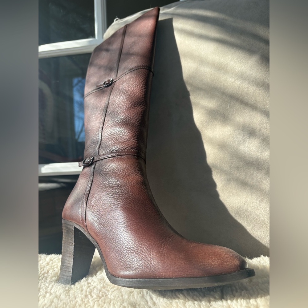 J. Crew Brown Heeled Boots - Picture 2 of 16